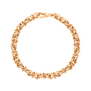 9ct Rose Gold Multi Link Handmade Bracelet C063BR