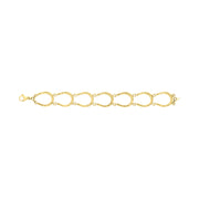 9ct Yellow Gold Horseshoe Handmade Bracelet