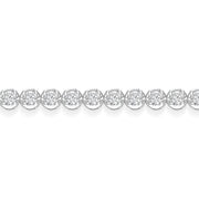 0014283018ct White Gold 2.20ct Diamond Tennis Bracelet, B1075.