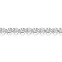 0014283018ct White Gold 2.20ct Diamond Tennis Bracelet, B1075.