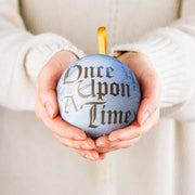 Christmas Wishes Once Upon A Time Gift Presentation Bauble, BBL6