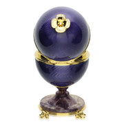 Faberge 18ct Yellow Gold Vermeil Blue John Diamond Objet Limited Edition