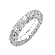 Picchiotti Xpandable 18ct White Gold 4.84ct Diamond Eternity Ring, RD70.