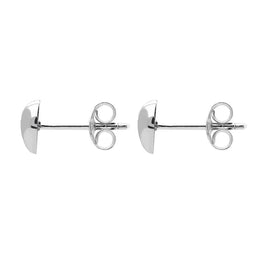 Silver Heart Studs Earrings. E1967.