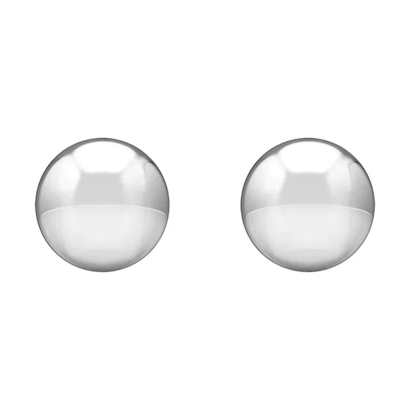 Sterling Silver 8mm Ball Stud Earrings. 610OR 031