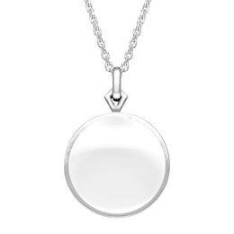 Sterling Silver Bauxite Flore Filigree Necklace P2339C