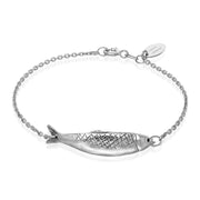 Sterling Silver Emma Stothard Silver Darling Petite Chain Link Bracelet, B1205.