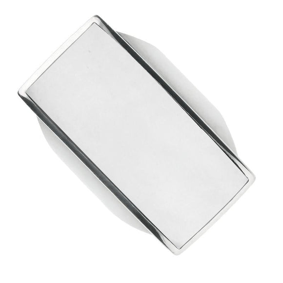 Sterling Silver Bauxite Large Oblong Ring R064