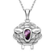 Sterling Silver Blue John Sheep Necklace P3508