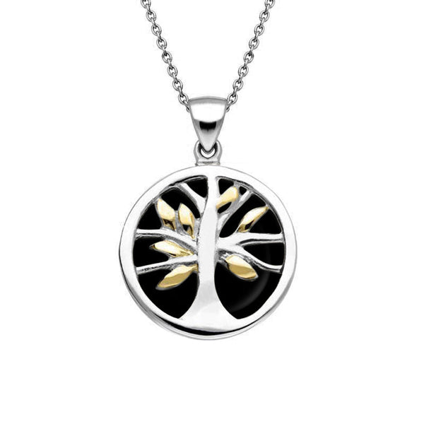 Tree Of Life Necklace - Pendant Necklace Of 0.925 Silver
