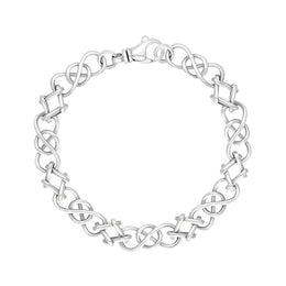 Sterling Silver Celtic Knot Handmade Bracelet