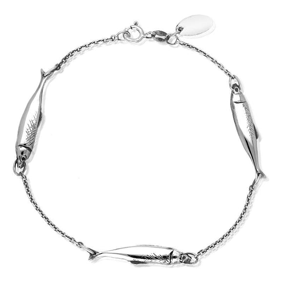 Stainless steel sale fishermans bracelet