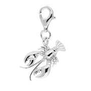 Sterling Silver Lobster Charm, G805.