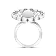 Sterling Silver Carrara Window Ring