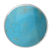 Sterling Silver Turquoise Jubilee Hallmark Collection Medium Round Ring. R610_JFH._2