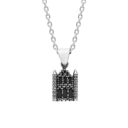 Sterling Silver Whitby Abbey Necklace